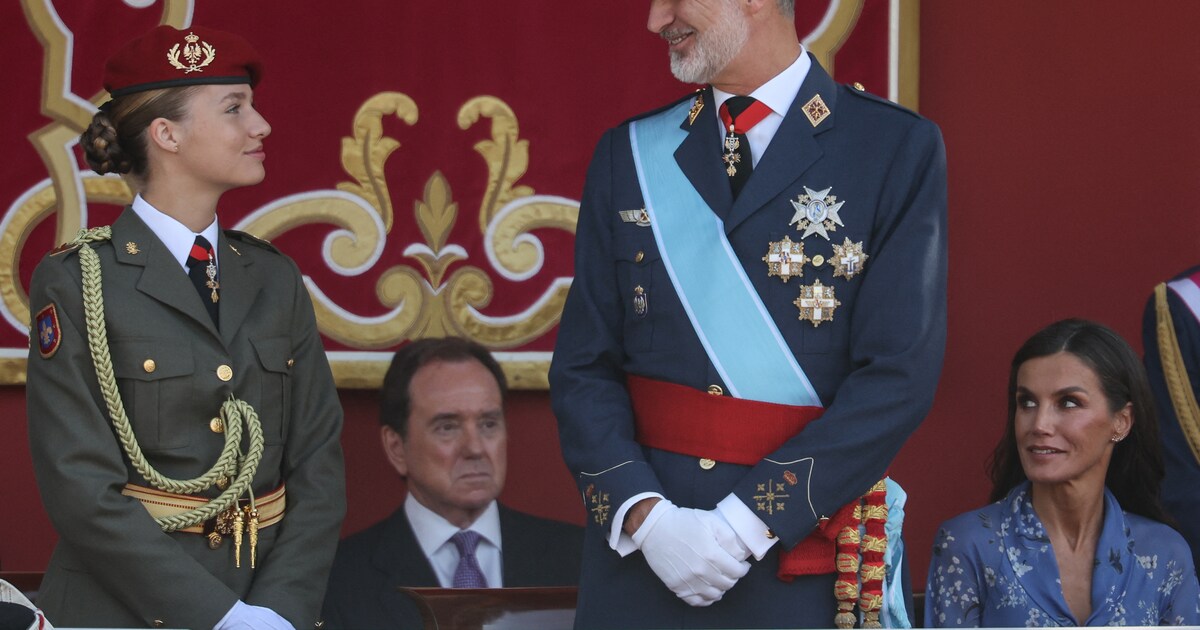 Bijzonder Moment Prinses Leonor Voor Het Eerst In Jaren Weer Bij