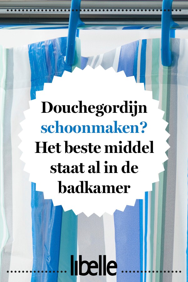 Douchegordijn schoonmaken? Het beste middel staat al in de badkamer
