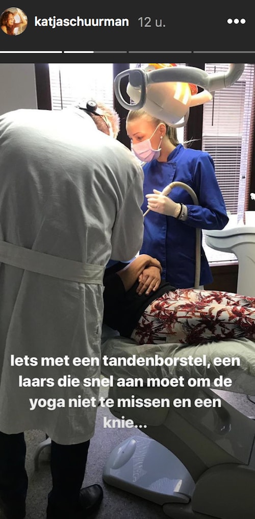 Katja Schuurman op de eerste hulp beland door ongeluk met tandenborstel | Libelle