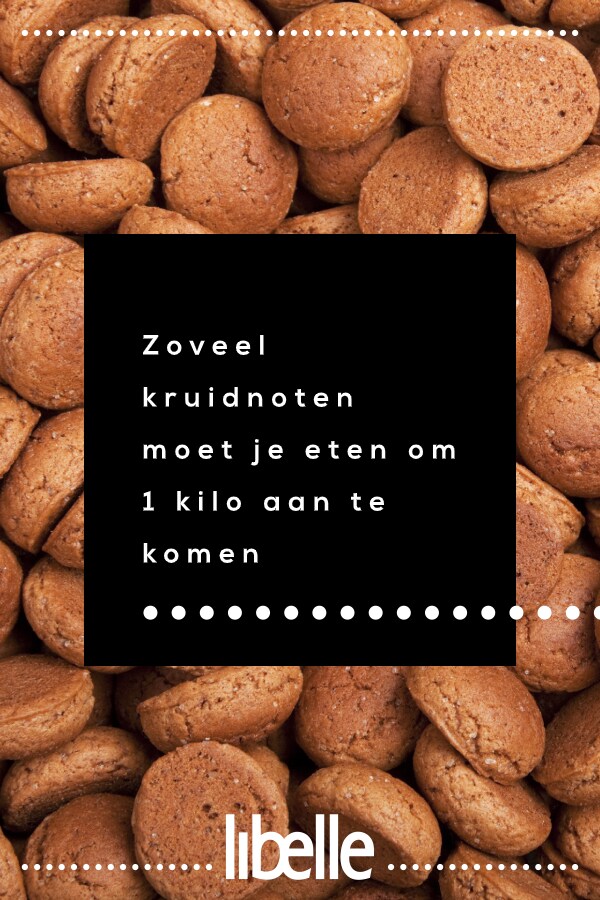 Zoveel kruidnoten moet je eten om 1 kilo aan te komen Libelle