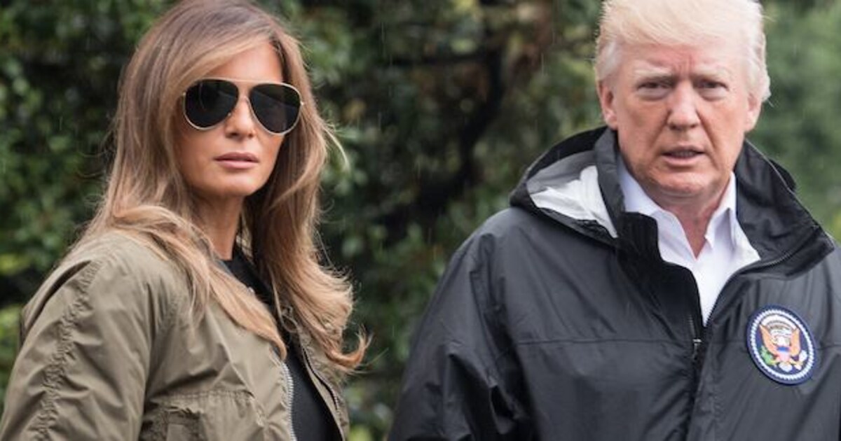 Melania Trump onder vuur om deze schoenen bij bezoek aan Texas Libelle