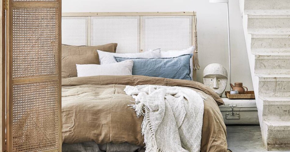 Geef je bed een makeover maak zelf dit prachtige hoofdeinde Libelle