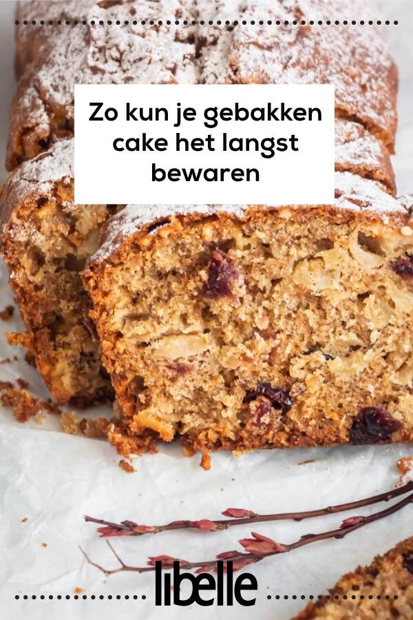 Handig zo kun je zelfgebakken cake het allerlangst bewaren Libelle