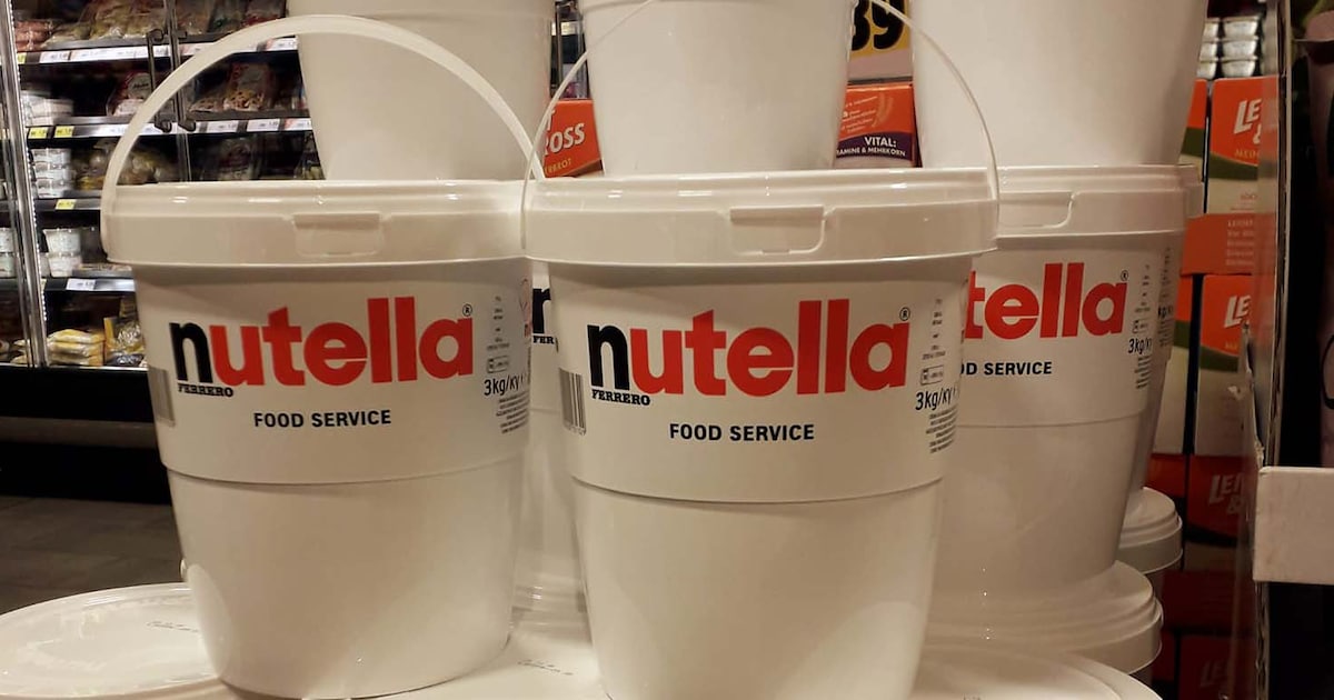 Nutella-fans opgelet: bij déze supermarkt verkopen ze potten van 3 ...