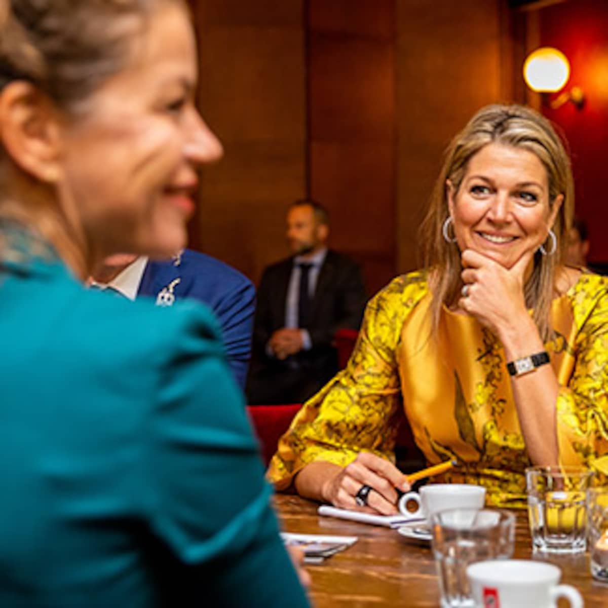 Maxima gele jurk outlet