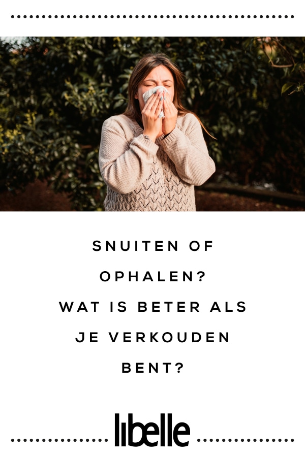 Neus snuiten of ophalen: wat is beter als je verkouden bent?