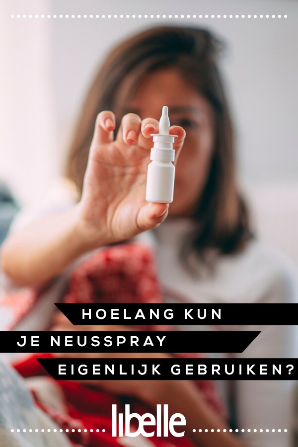 Verkouden? Zólang kun je je neusspray gebruiken Libelle