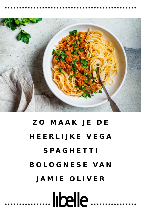 Recept Vegetarische Spaghetti Bolognese Van Jamie Oliver Libelle