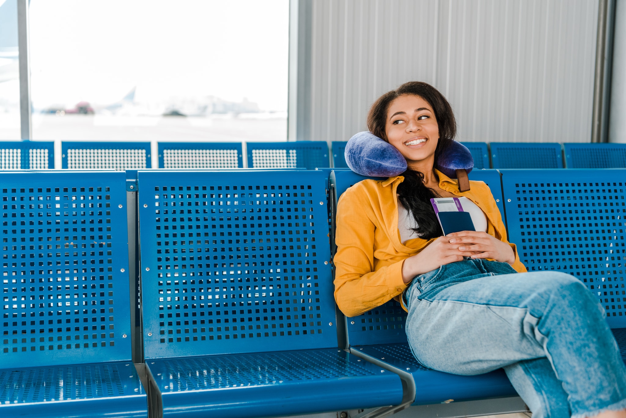 Nieuwe titel: Ergonomisch U-vormig Opblaasbaar Nekkussen voor Reizen