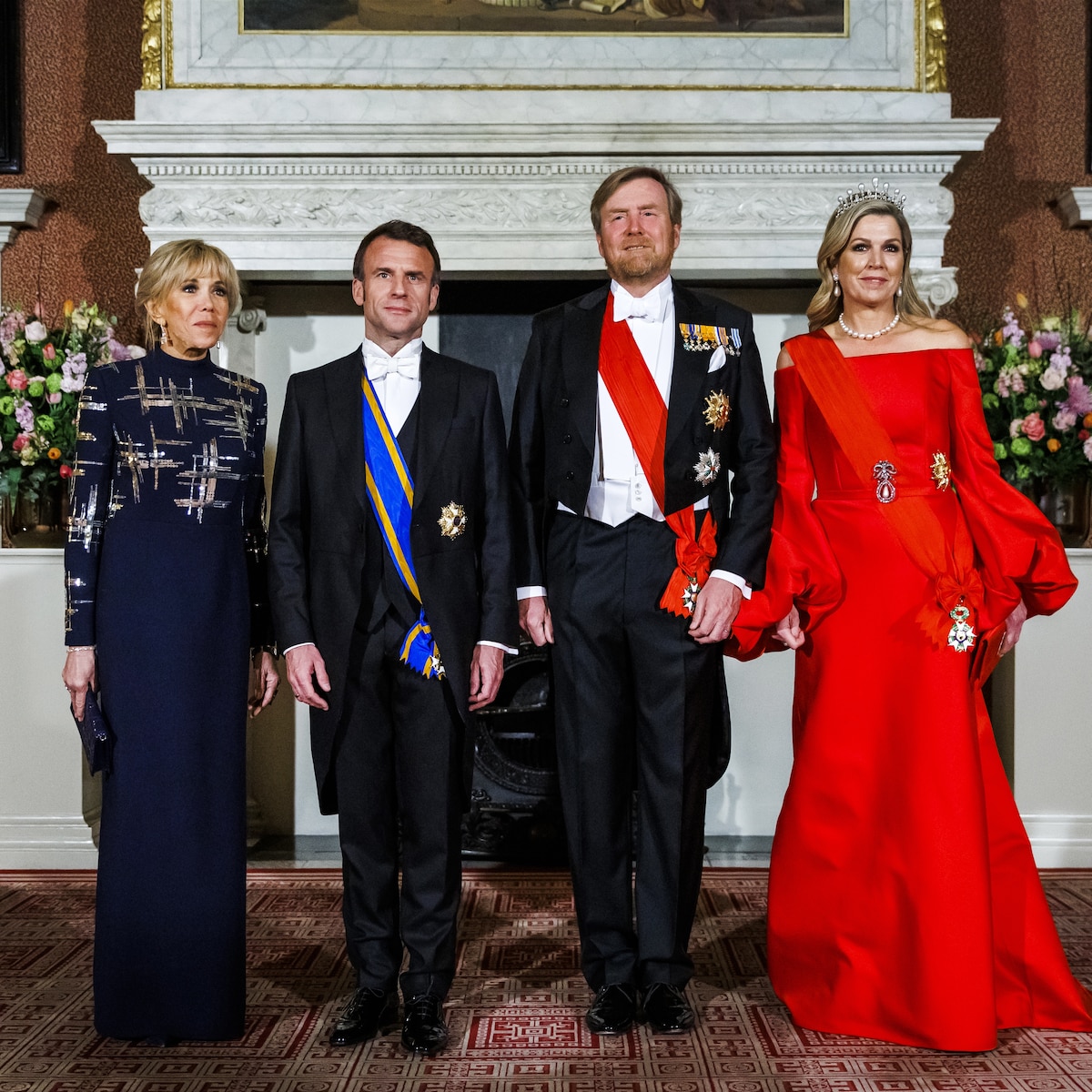 Maxima schittert in deze prachtige Claes Iversen jurk tijdens staatsbanket Libelle