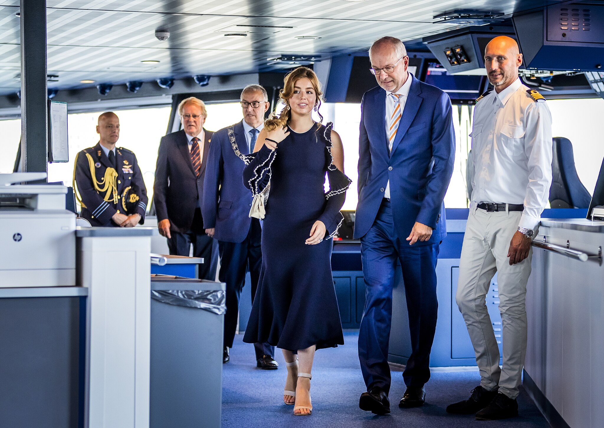Déze prachtige outfit van Máxima droeg Alexia tijdens haar eerste ...