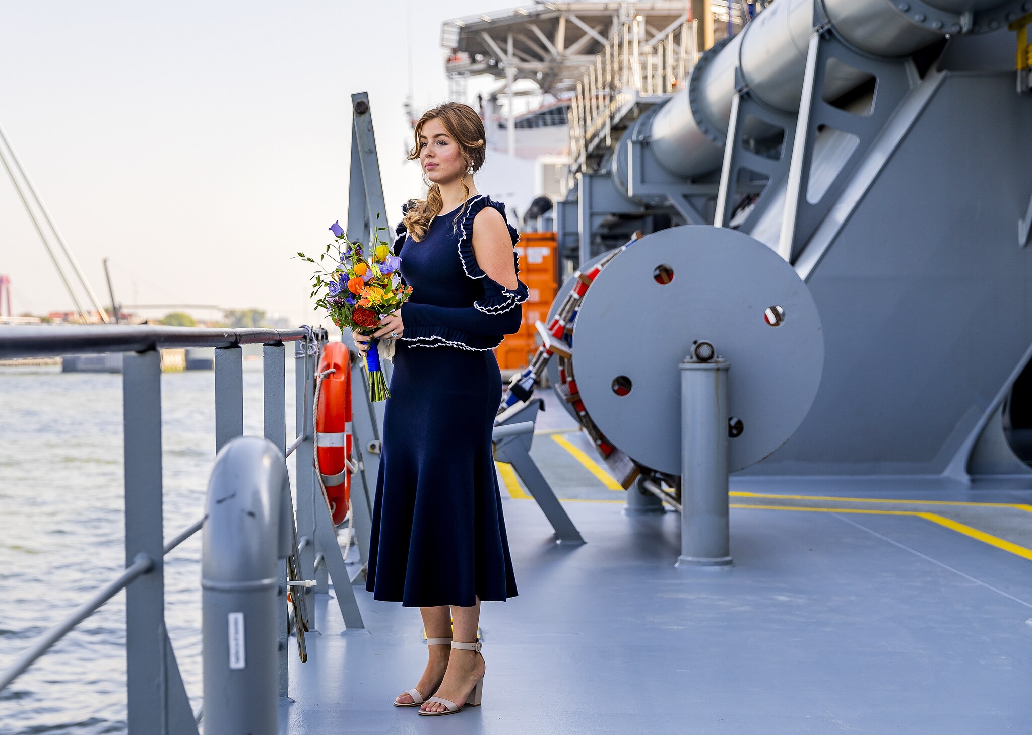 Déze prachtige outfit van Máxima droeg Alexia tijdens haar eerste ...
