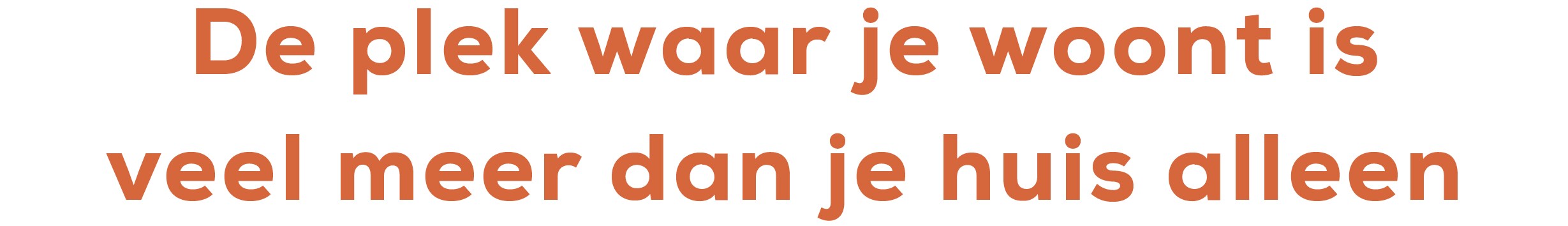 Nieuwe plek