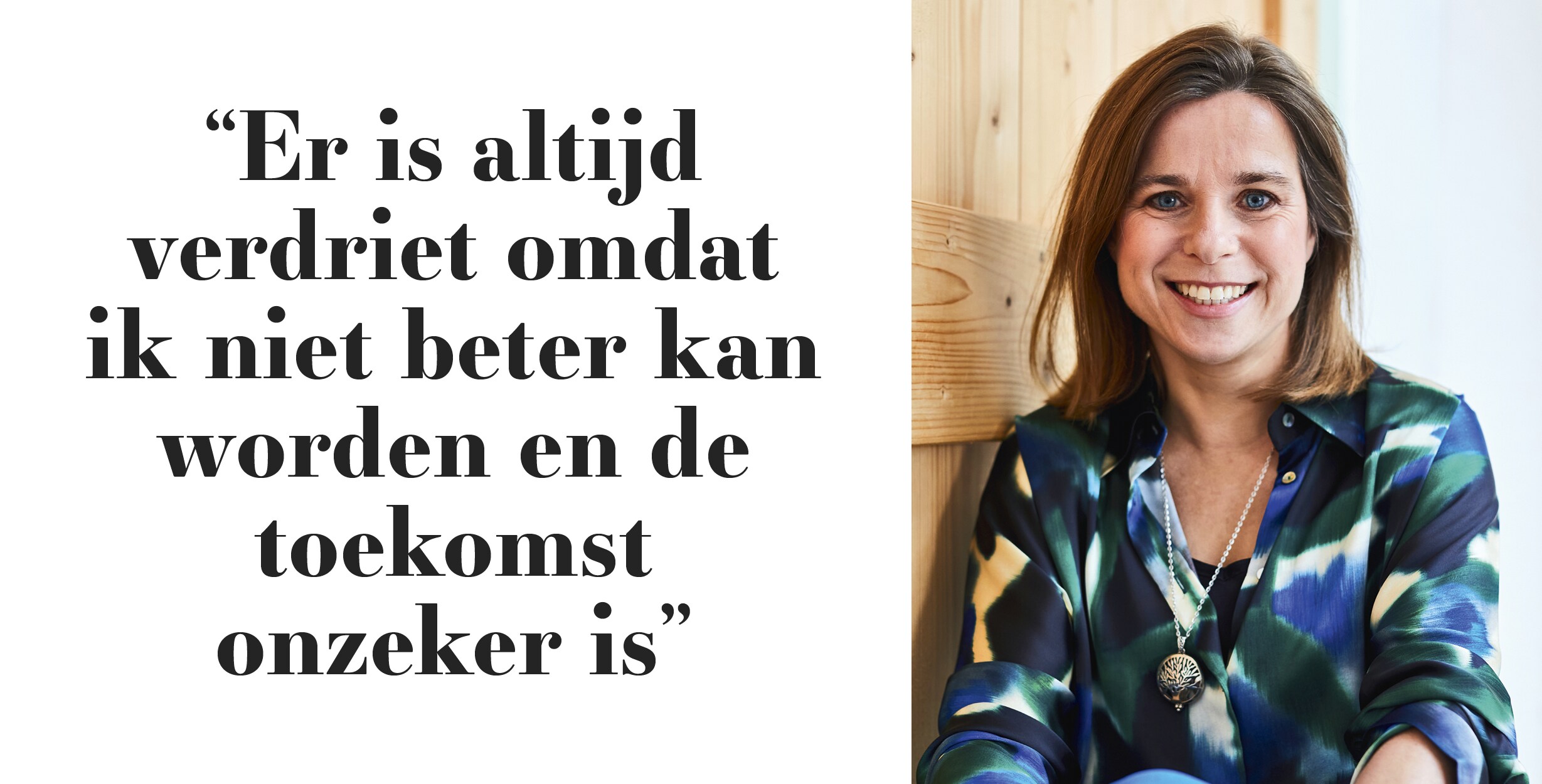 Annemiek (46): “Ik wil zo graag mijn kinderen volwassen zien worden”