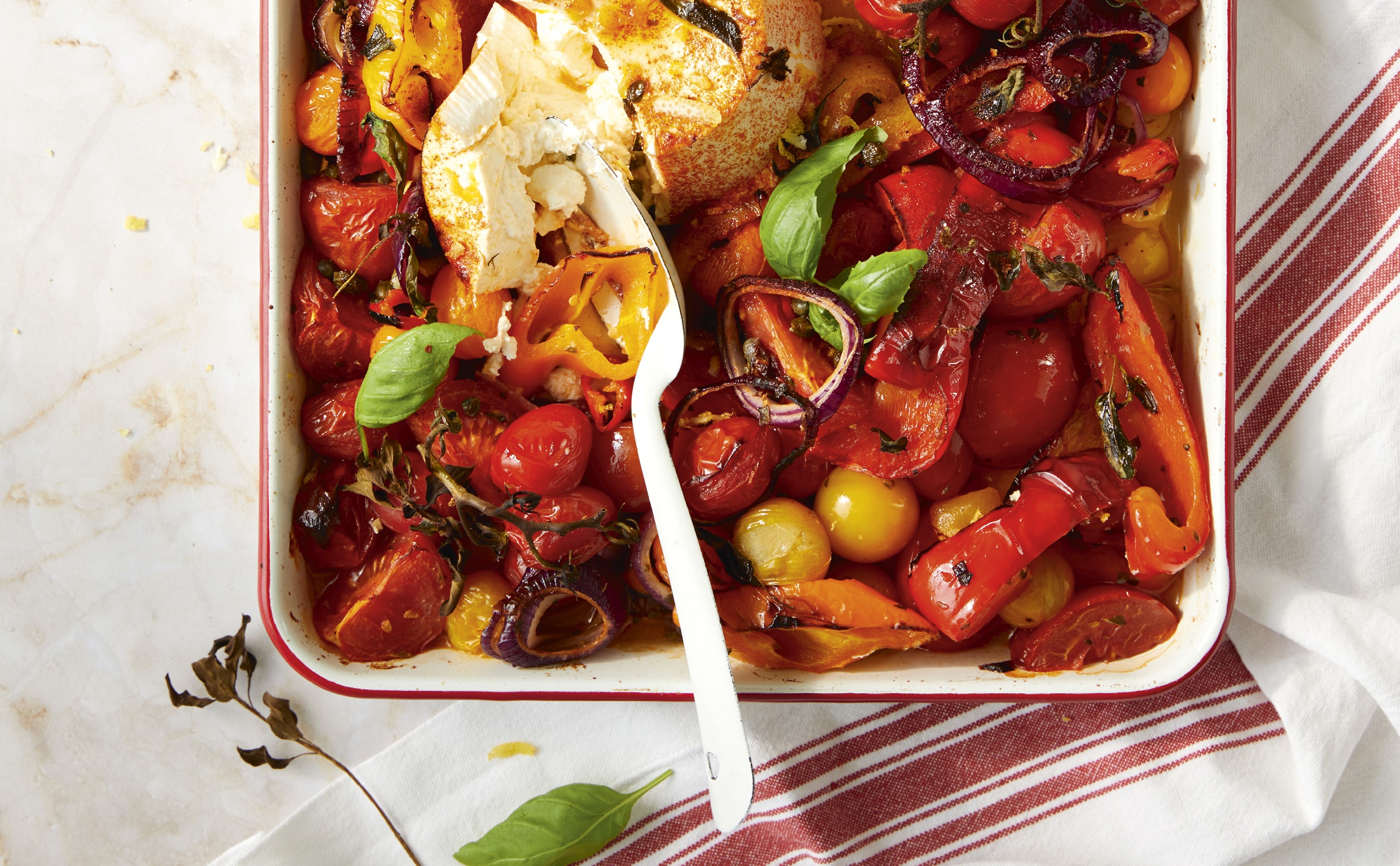 Gebakken ricotta met piperade | Libelle
