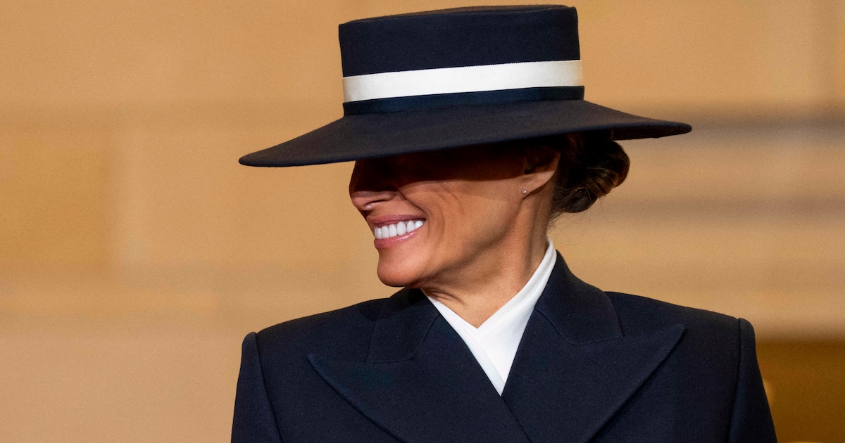 Nog even over die chique, maar strenge look van Melania Trump