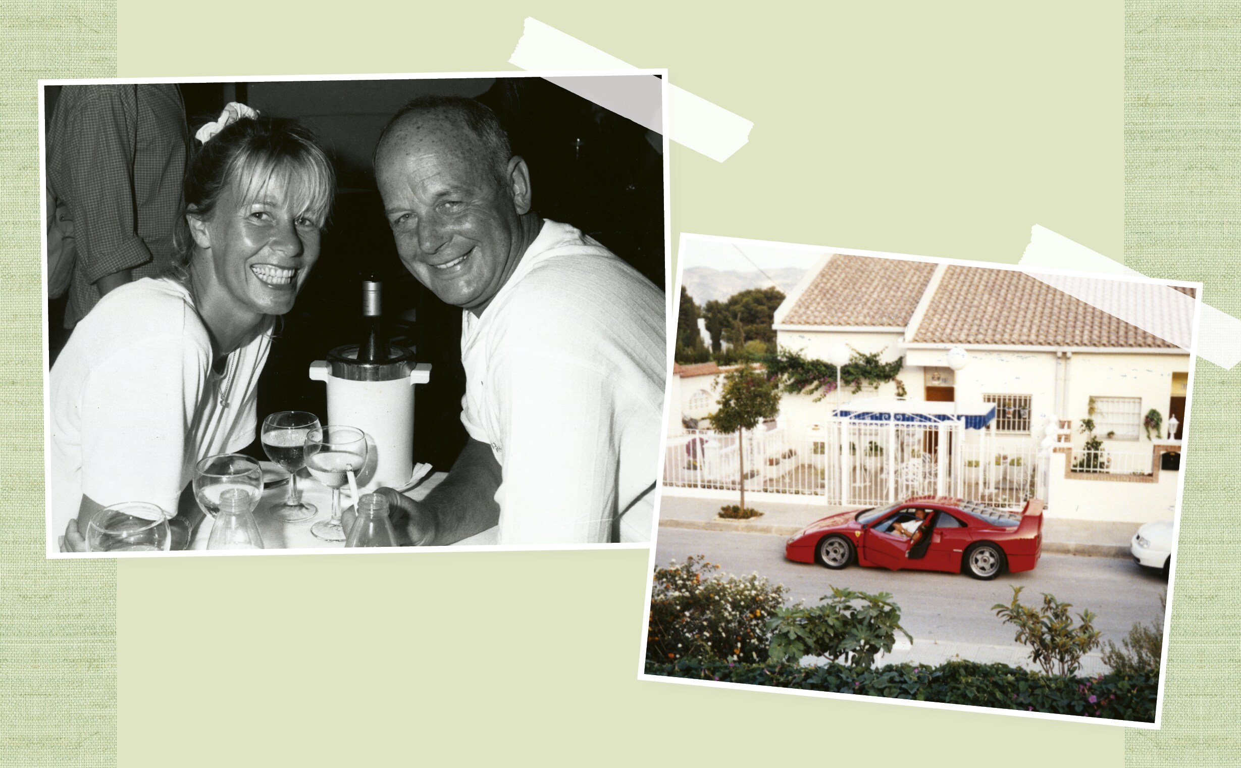 “Stan verraste me altijd. Zo nam hij me op mijn verjaardag eens mee in een rode Ferrari naar een chic hotel waar de champagne klaarstond.”