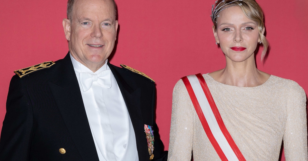 Prinses Charlene van Monaco maakt na veertien jaar fonkelend haar punt