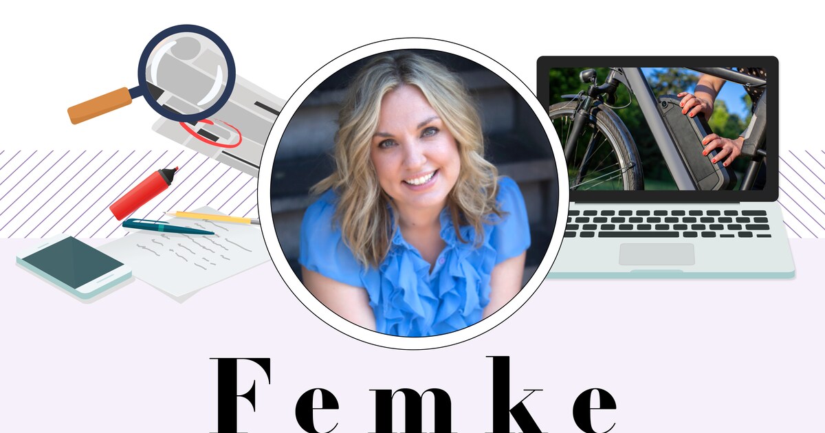 Femke over e-bikes: ‘Voor een kleine boodschap pak ik nu ook gewoon de e-bike’