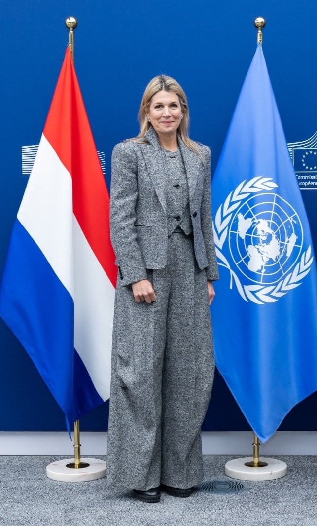 Powerpak, maar dan op fluisterstand: Máxima in Brussel