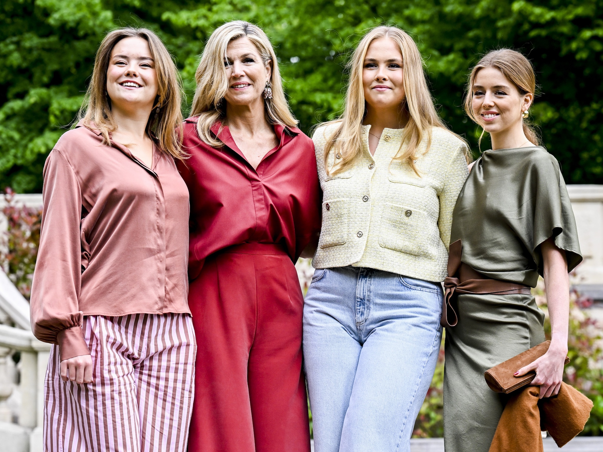Fashion, casual én glamour: Máxima en haar dochters laten elk hun eigen  stijl zien