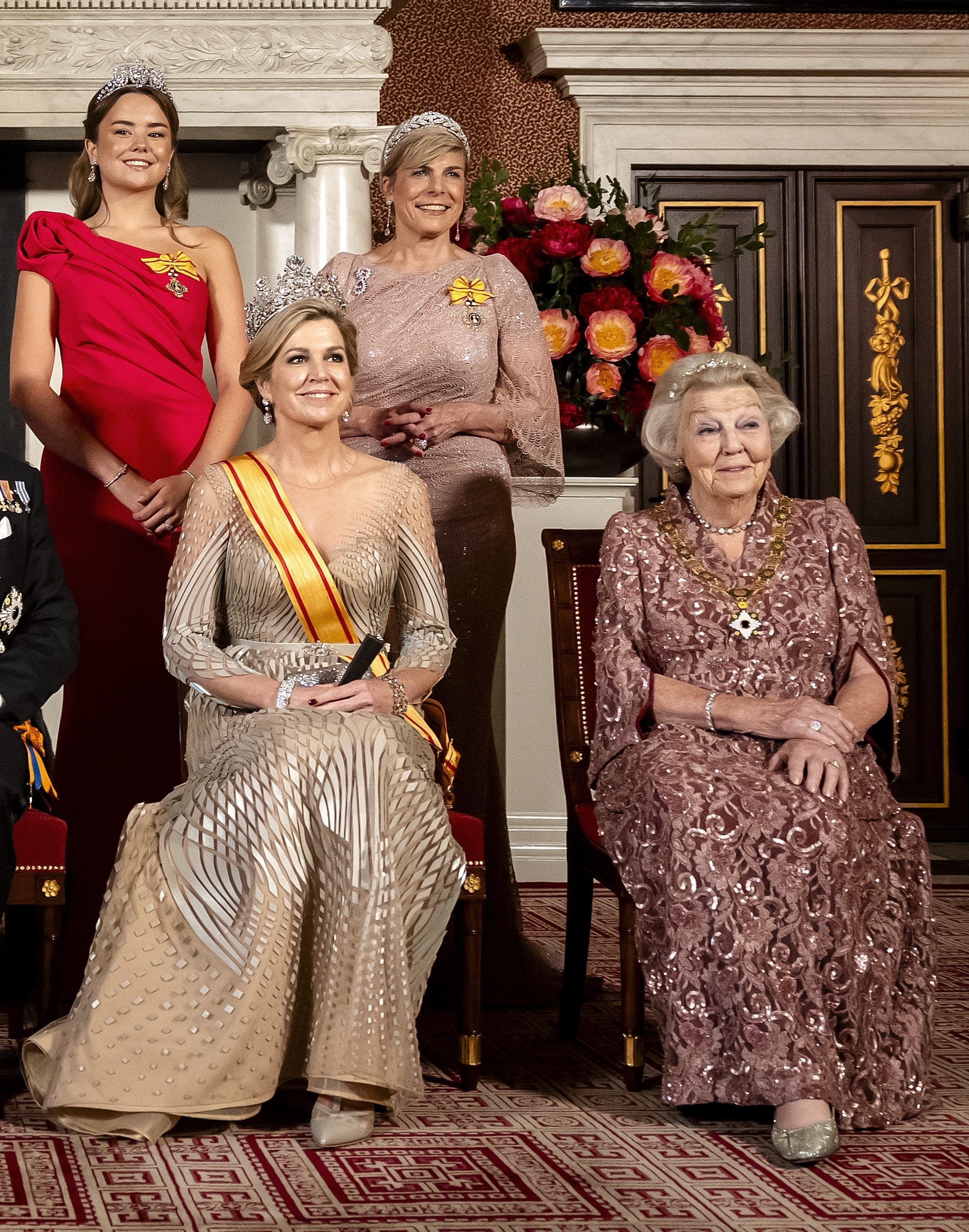Prinses Ariane's eerste tiaramoment: de harpjes van Emma ...