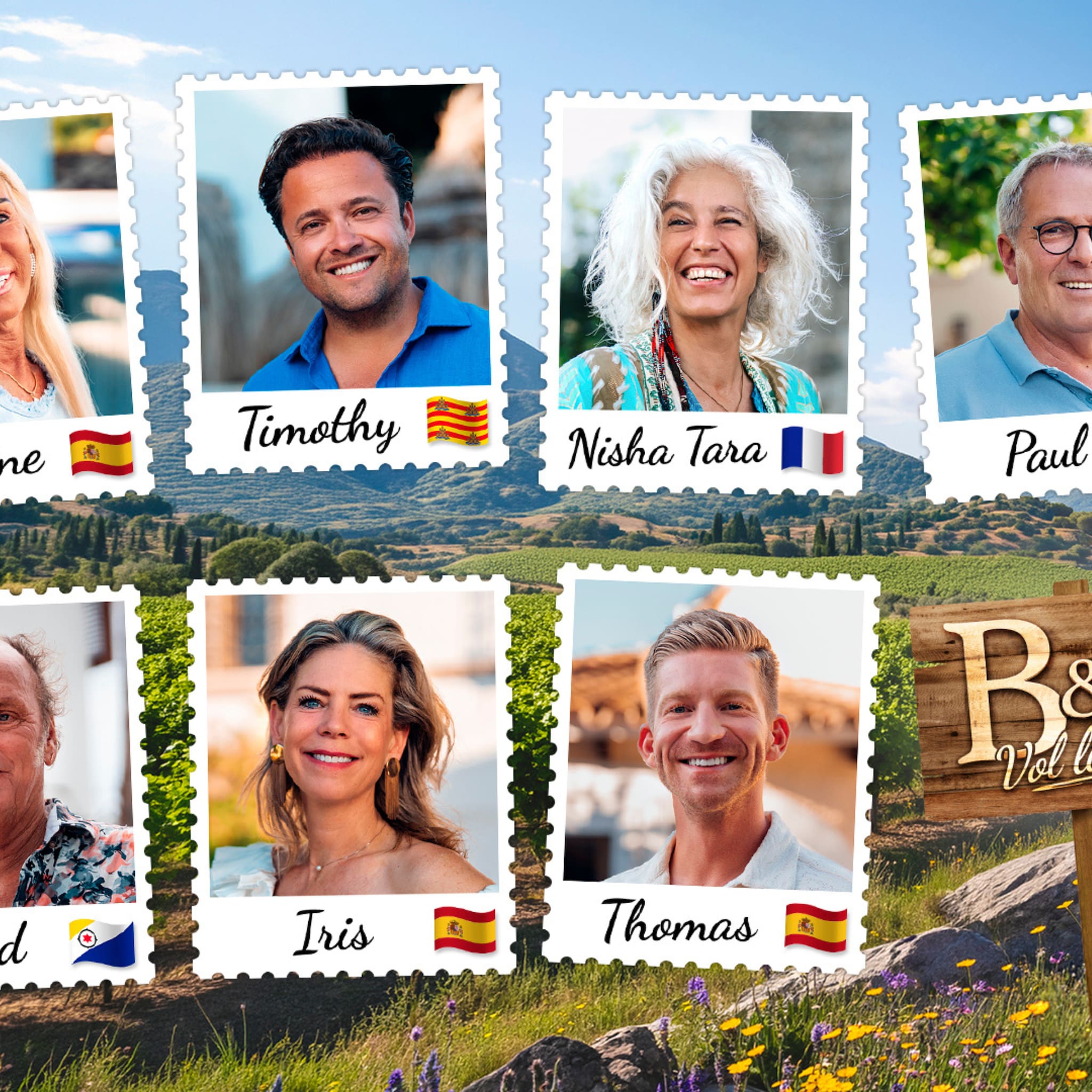 Een nieuw seizoen ‘B&B vol liefde’: dít zijn de kandidaten